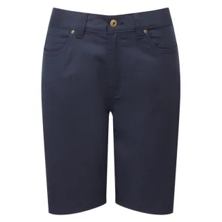 Premier Damen/Herren Chino-Shorts (Marine)