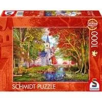 Kapelle im Herbstzauber, Puzzle 1000 Teile