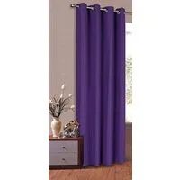Gardinenbox Gardine, Ösen, blickdicht, Schal Matt unifarben Microsatin Micofaser-Gewebe 20405