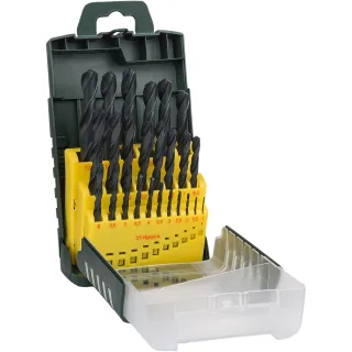 Bosch Metallbohrer-Set HSS-R, 25-teilig, 1 - 13 mm, Gripbox - 2607017153