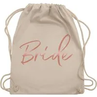 Shirtracer Turnbeutel Bride Rose Gold, JGA Junggesellenabschied Frauen