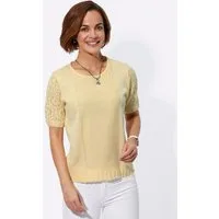 Witt Strickpullover Pullover Kurzarm Bouclé