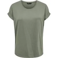 ONLY T-Shirt ONLMOSTER – Kurzarmshirt mit Aufschlag und klassischem Look Viskosemischung, regular fit