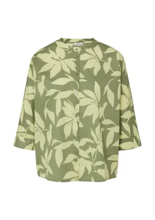 s.Oliver - Bluse olive/gelb - Gr. - 46