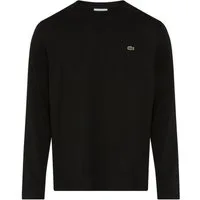 Lacoste Langarmshirt Rundhalsausschnitt, reine Baumwolle, Regular Fit