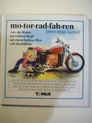 Motorradfahren.