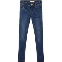 Name It Skinny-fit-Jeans Mädchen NKFPOLLY DNMTECOS 3399 PANT NOOS in Unifarbe