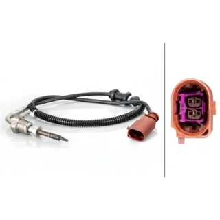 Hella Sensor f?r Abgastemperatur Audi Seat Skoda VW 6PT014494-881