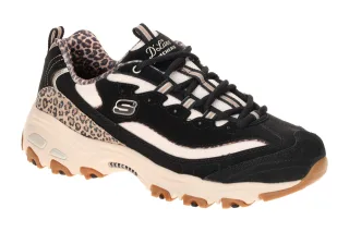 Skechers D`LITES 150877 BLK schwarz - Sneakers f?r Damen