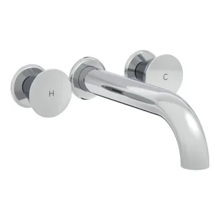 VitrA Liquid Fertigmontageset A42689 UP-Zweigriff-Waschtischarmatur, lang, chrom