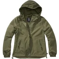 Brandit Allwetterjacke Brandit Damen Ladies Summer Windbreaker Frontzip (1-St)