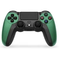 Wigento Wireless Gaming Controller für PS4 Lichtleiste 6-Achsen Vibration PlayStation 4-Controller (Bluetooth, 6 Achsen Steuerung, Vibrationsfunktion)
