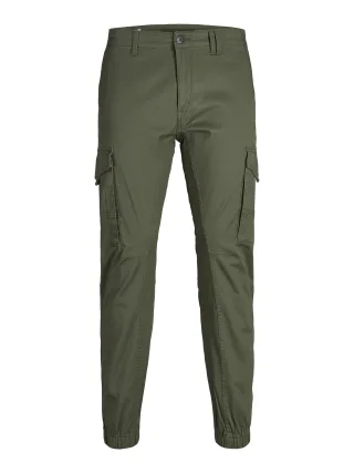 JACK&JONES - JPSTPAUL JJFLAKE AKM 542 OLIVE NOOS JNR Olive Night - Gr. - 176