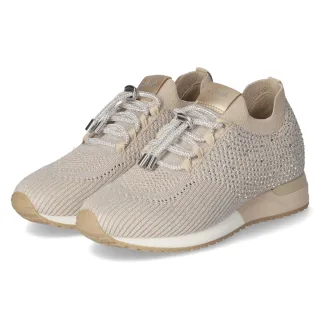 La Strada Low Sneaker - Gr. 36 - Beige - Textil
