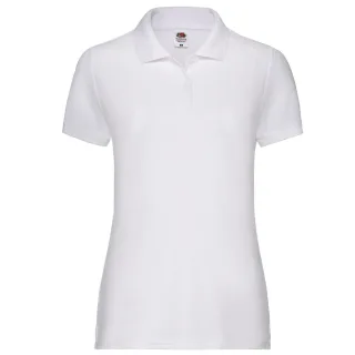 Fruit of the Loom - "65/35" Poloshirt für Herren/Damen Unisex (Weiß)