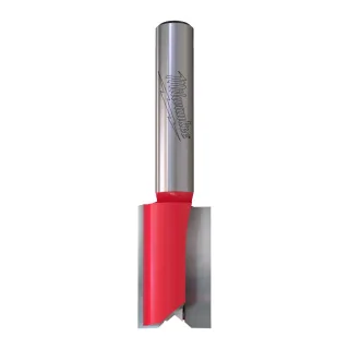 Milwaukee Nutfräser 2-Schneiden 1/4" Schaft 12 x 50 mm - 4932500863