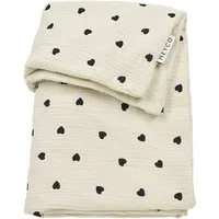 Babydecke Sweet Heart Soft sand, Meyco Baby, 75x100cm