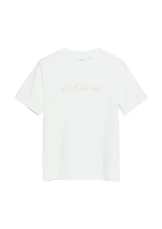 comma - T-Shirt weiß - Gr. - 34