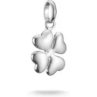 THOMAS SABO Charm-Einhänger Charm Glücksklee 3D - Connect