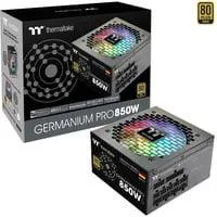 Germanium Pro RGB 850W, PC-Netzteil schwarz, 1x 12-Pin High Power GPU, 4x PCIe, Kabelmanagement, 850 Watt
