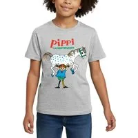 Spreadshirt T-Shirt Pippi Langstrumpf Pippi Hebt Kleiner Onkel Kinder T-Shirt (1-tlg)