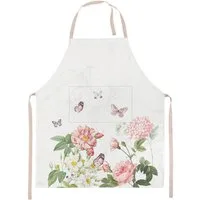 Ambiente® Kochschürze Amelia, (1-tlg., 1-teilig), Küchenschürze Nackenband ca.70x85cm Baumwolle