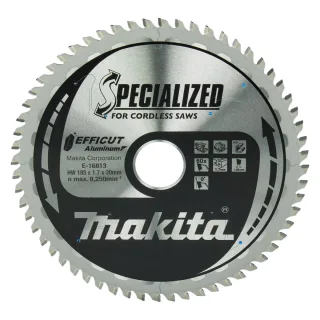 Makita EFFICUT Sägeblatt 185x30x60 Aluminium - E-16813