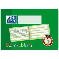 OXFORD Schulheft Oxford Schreibheft, DIN A5 quer, Lineatur: 0