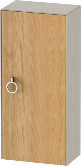 Duravit White Tulip Halbhochschrank Natur Eiche & Taupe Matt & Seidenmatt 400x240x880 mm - WT1323RH5 WT1323RH560