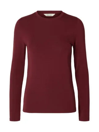 Selected - Longsleeve rot - Gr. - M