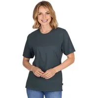 Trigema T-Shirt TRIGEMA T-Shirt DELUXE Baumwolle (1-tlg)