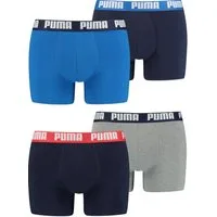 PUMA Boxershorts PUMA Herren Boxershorts Unterhosen Everyday Boxer 4er-Pack (4er-Pack)