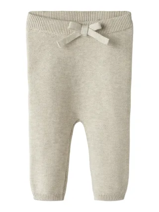 NAME IT - NBFODA KNIT LEGGING peyote melange - Gr. - 56