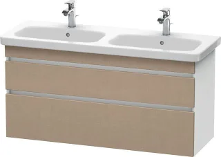 Duravit DuraStyle Waschtischunterbau wandhängend Leinen & Weiß Matt 1230x448x610 mm - DS649807518 DS649807518
