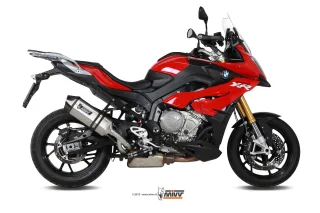 Sport Auspuff MIVV Speed Edge Edelstahl HIGH-UP für BMW S 1000 XR Bj. 2015-2019 EURO-3/EURO-4 +ABE