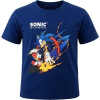 Sonic The Hedgehog Print-Shirt Sonic The Hedgehog Kinder Junge kurzarm T-Shirt Shirt (1-tlg) Gr. 98 bis 128, 100% Baumwolle