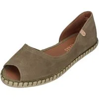 VERBENAS CRUZ Espadrille Serraje Kaki