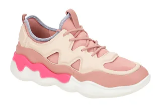 Ecco Damenschuhe ELO - WOMEN 81083352437 sportliche Schn?r-Halbschuhe rose dust