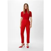 comma 7/8-Hose Hose Slim: Slim Leg-Hose aus Viskosemix