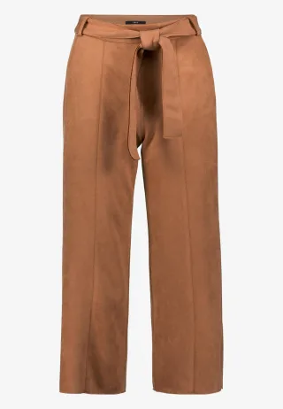 zero - Hose in Wildlederoptik 26 Inch cinnamon swirl - Gr. - 44