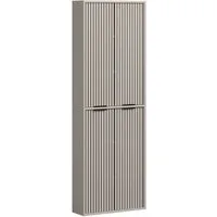 Vicco Hochschrank Ruford, Cashmere, 60 x 176 cm mit 4 Türen (1-St)