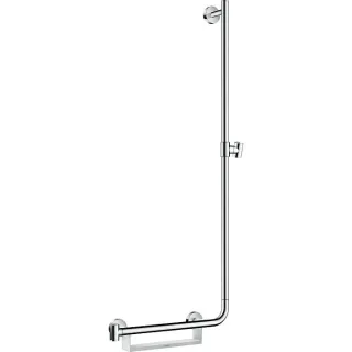 hansgrohe Unica Brausestange 26404400 1100mm, weiß/chrom, rechts