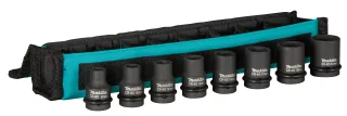 Makita Steckschlüssel-Set, 8-tlg. - 1/2" - E-02989