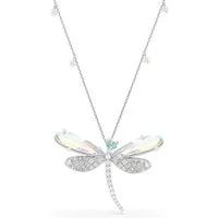 Swarovski Collier Swarovski Damen-Kette Metall Swarovski-Kristall