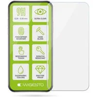 Wigento Handyhülle Für Apple iPhone 16 Pro Max 2.5D 0,26mm Hart Glas Schutz Transparent, Display Panzer Schutz Glas