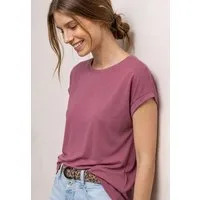 STREET ONE T-Shirt mit U-Boot-Ausschnitt