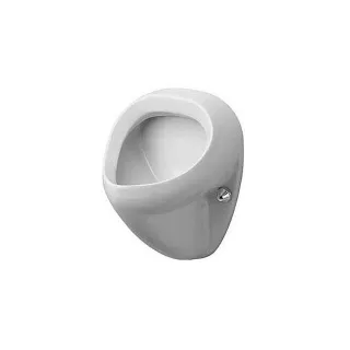 Duravit Design Classics Urinal Universal Bill 0851350000 Zulauf von hinten, 345 x 350 mm, absaugend, Weiß Hochglanz