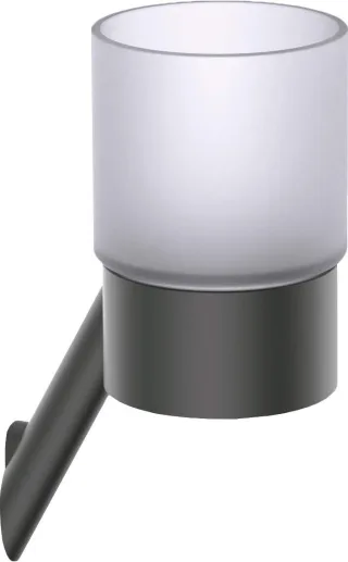 Neuesbad Serie 600 Becher zur Wandmontage, Titan NB1DEADID9111