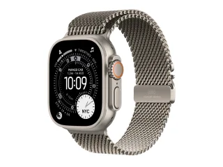 Apple Watch Ultra 3 natur mit Milainaise-Armband Medium natur | mewy4qf/a |