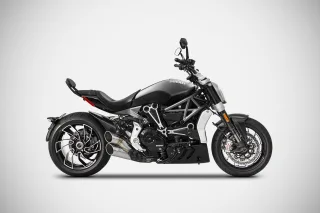 ZARD Sport Auspuff Full Kit Komplettanlage mit Kat Edelstahl Ducati XDiavel Bj. 2016-2020 EURO4 +ABE